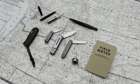 the james brand titanium collection pocket knives