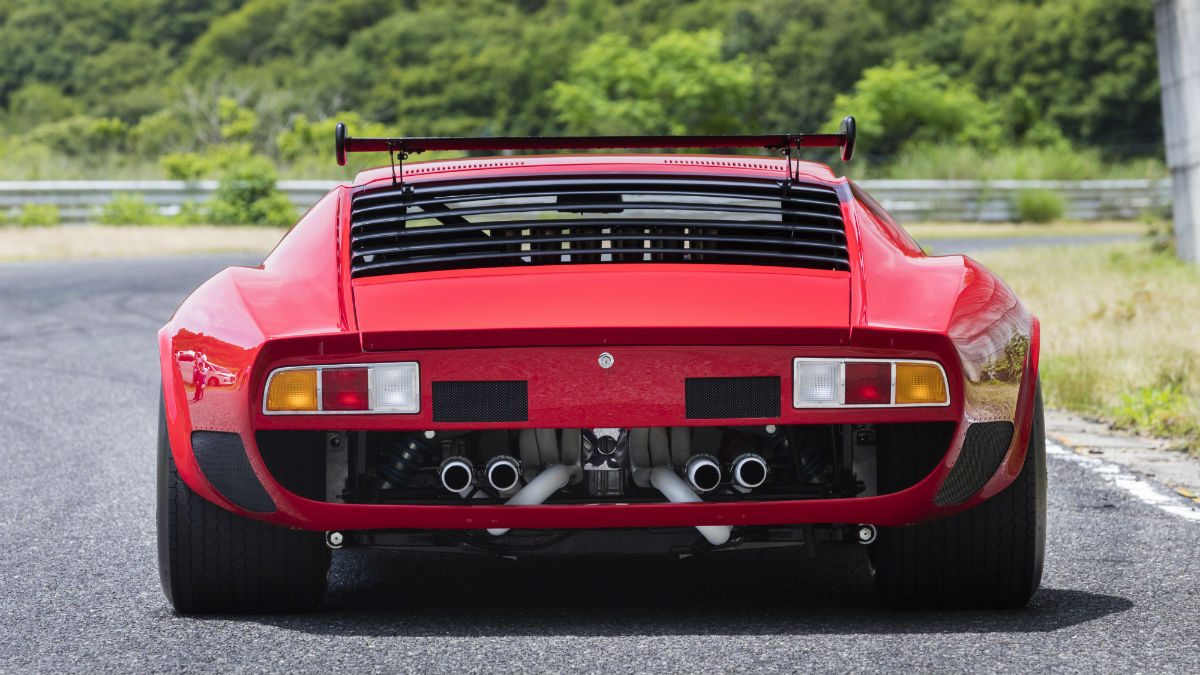 Lamborghini Miura Restoration rear