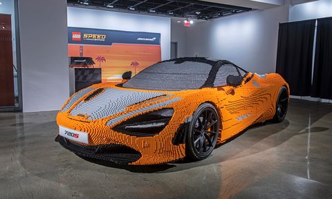 Full-size LEGO® McLaren 720S