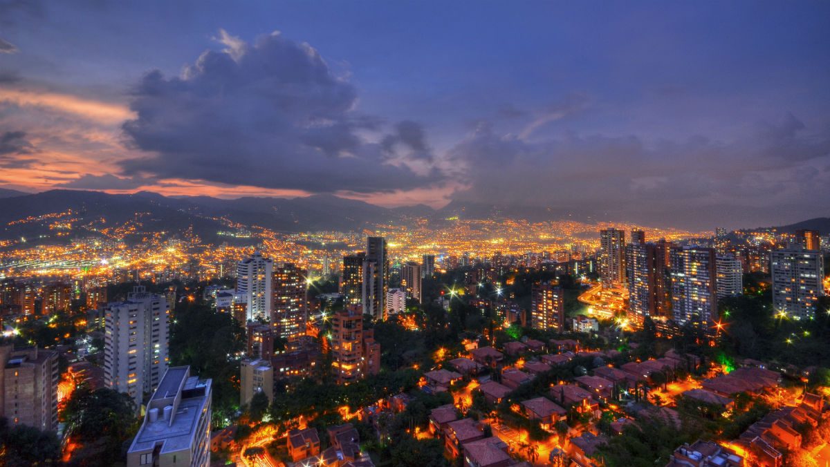 Medellin Colombia skyline
