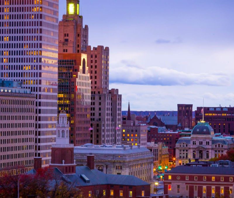 Providence, Rhode Island downtown