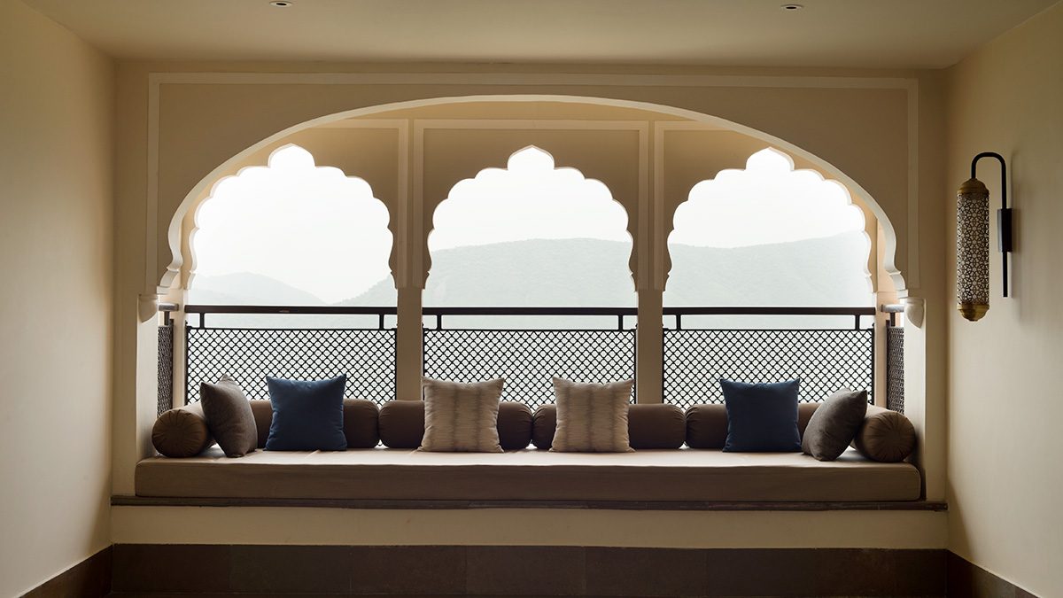 fort bishangarh window
