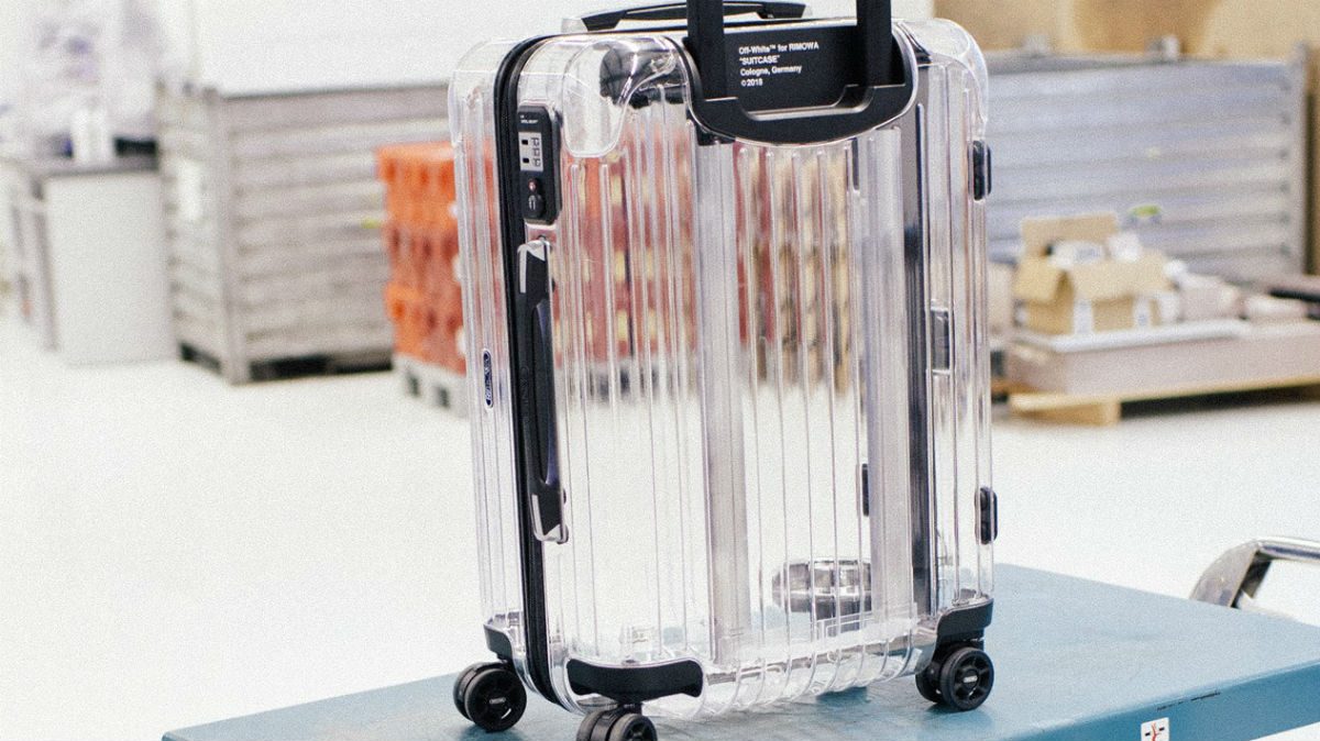 Rimowa Partners With Off-White For a $1,000 Transparent Suitcase