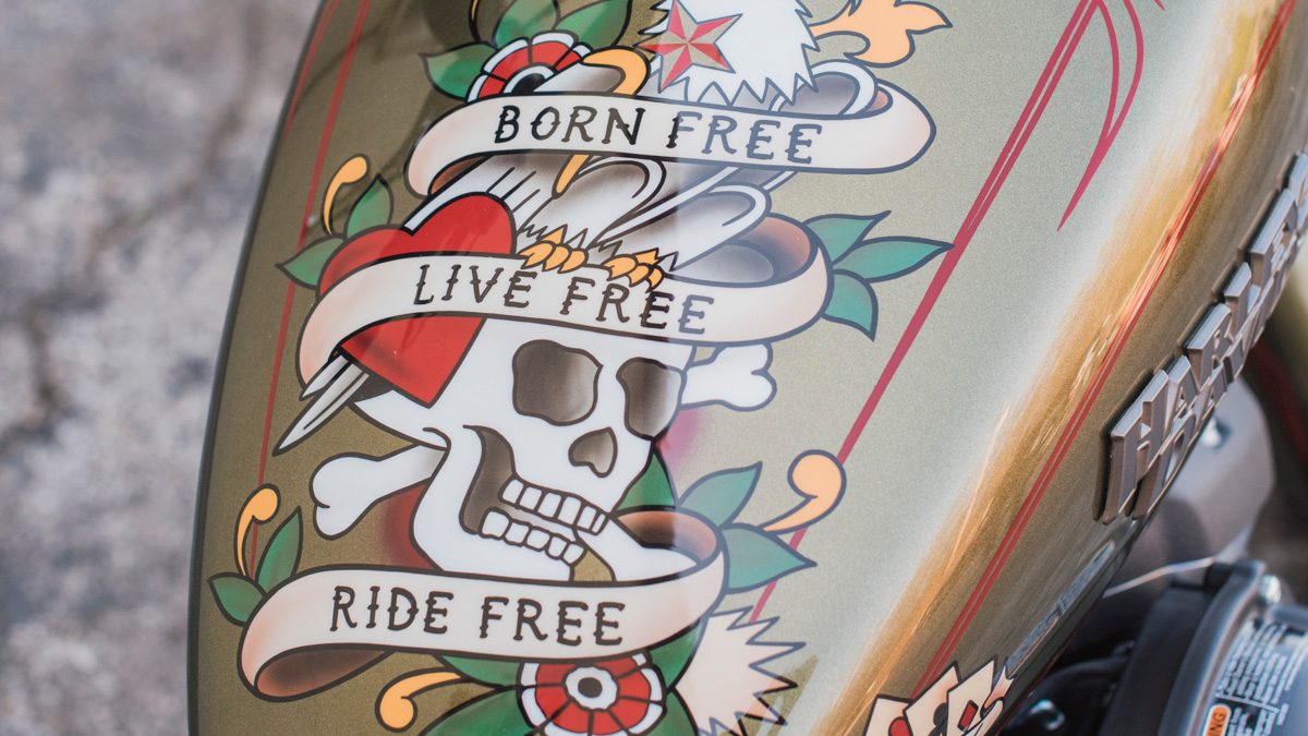 sailor jerry harley davidson my work speaks for itself and designs closeup 4
