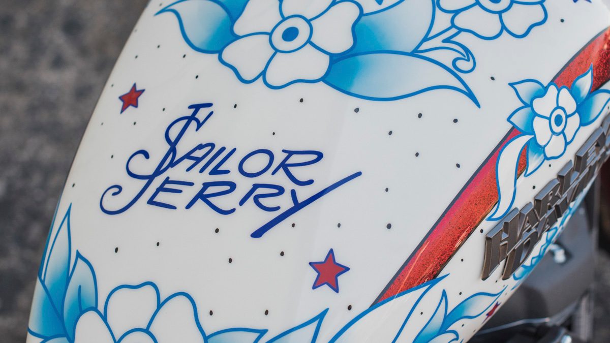 sailor jerry harley davidson my work speaks for itself and designs closeup 5