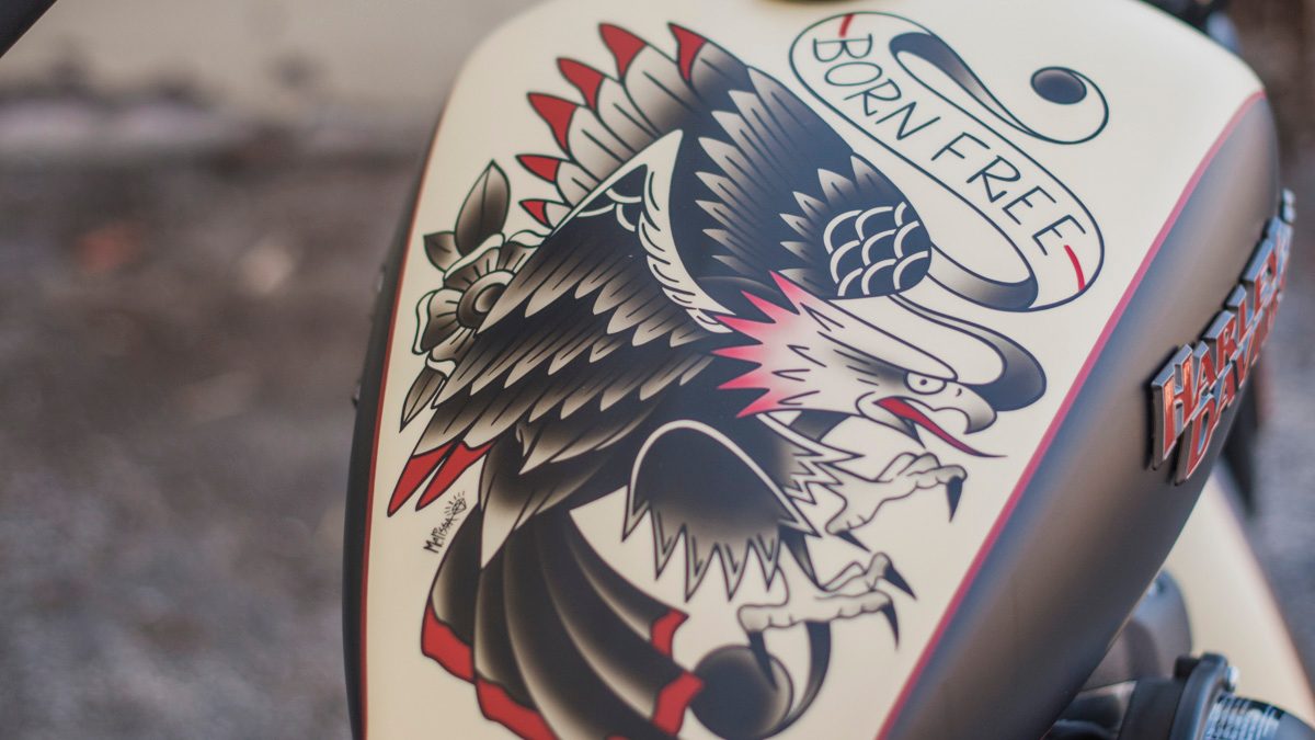 sailor jerry harley davidson my work speaks for itself and designs closeup 6