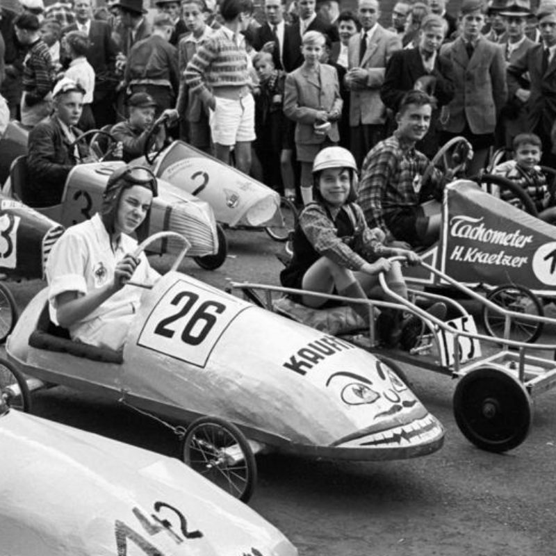 Soap Box Derby Germany 1950