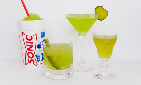 sonic pickle slushie cup cocktail lineup