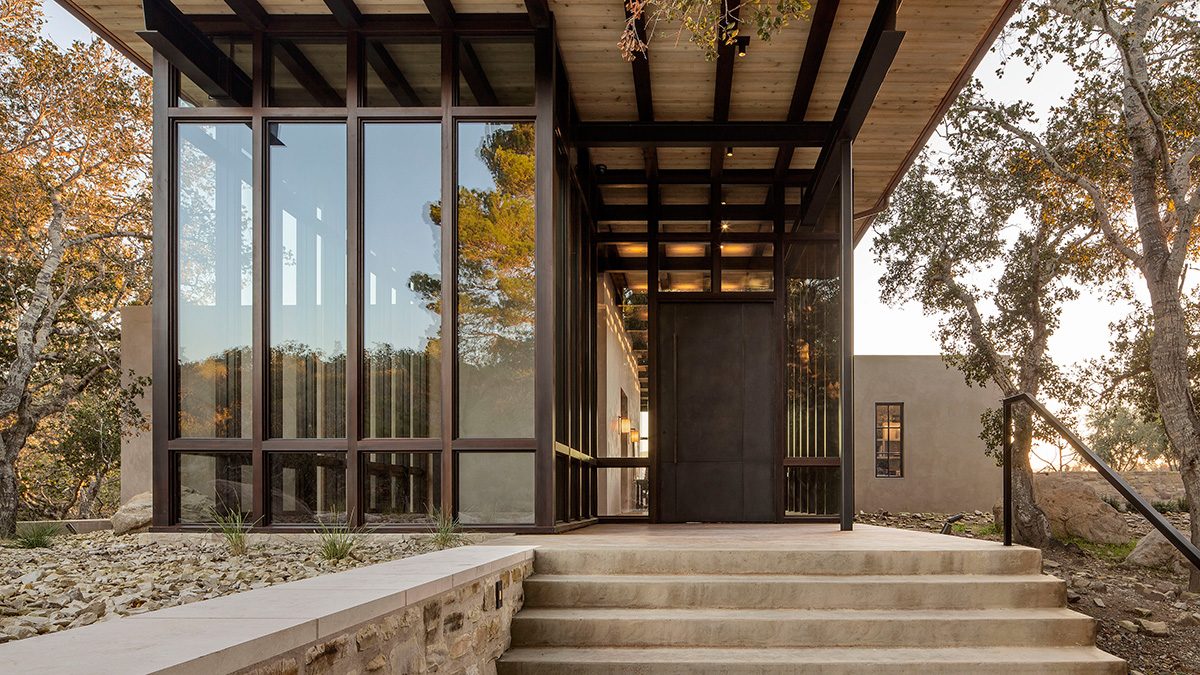 Tehama 1 house front door