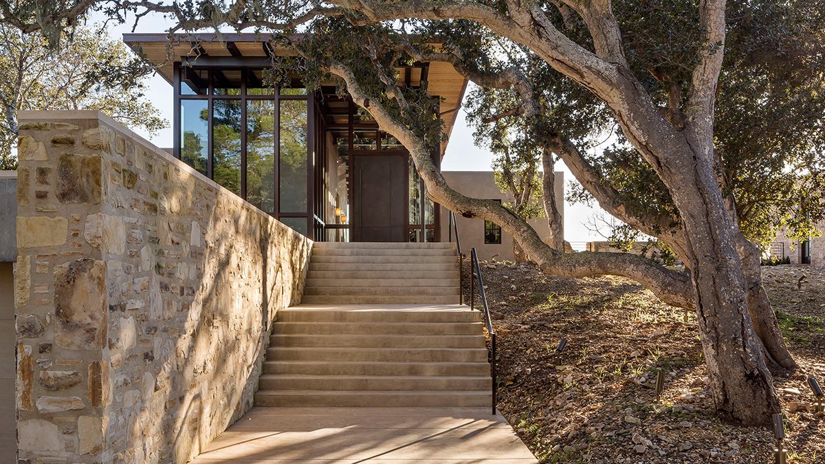 Tehama 1 house front steps