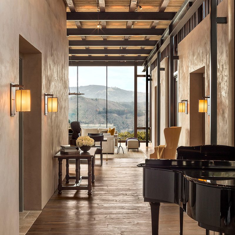 Tehama 1 house hallway