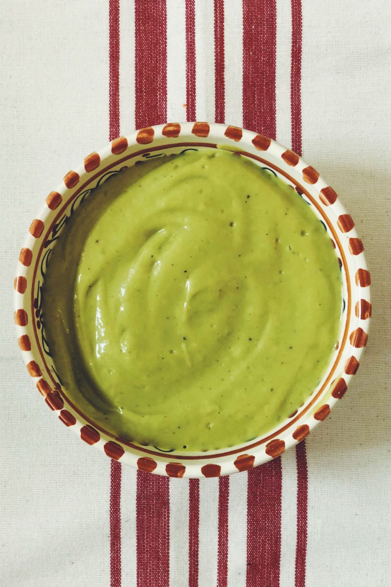 Vegan Hatch Avocado Aioli