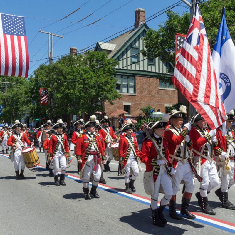 Bristol, Rhode Island, Independence Day parade.