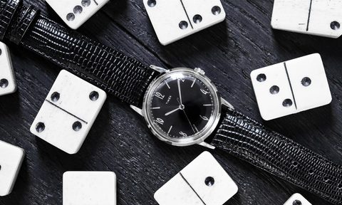 timex x todd snyder marlin blackout watch