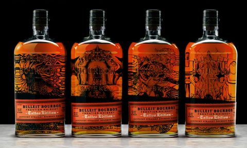 Bulleit Frontier Works Tattoo group