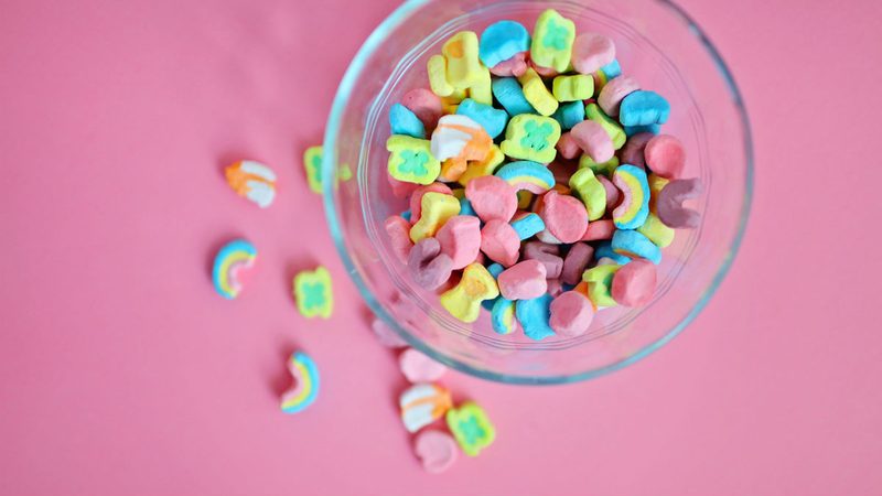cereal bowl marshmallow