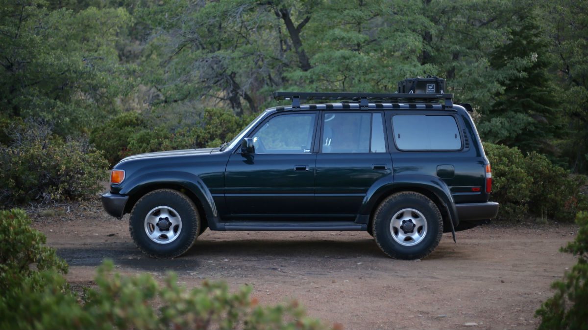 Front Runner Outfitters Slimline II 1994 Toyota Land Cruiser 80 Series 4