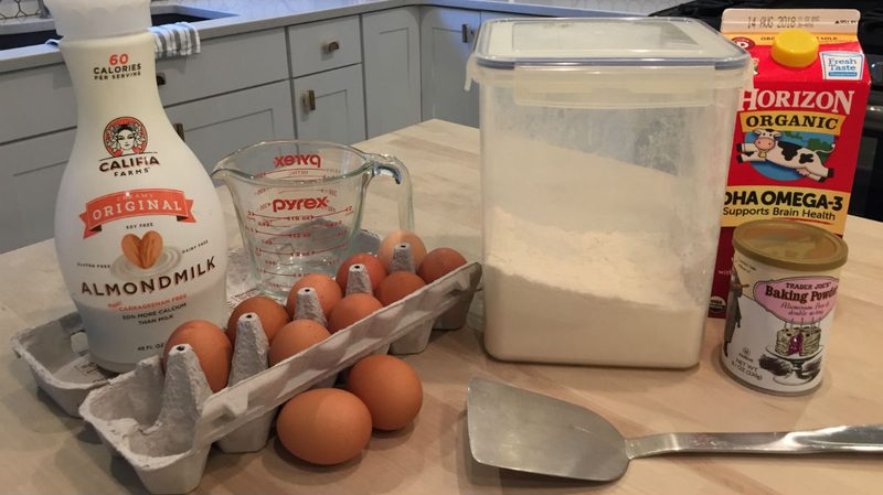 how to make pancakes ingredients