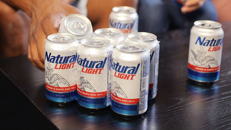 natural light six pack
