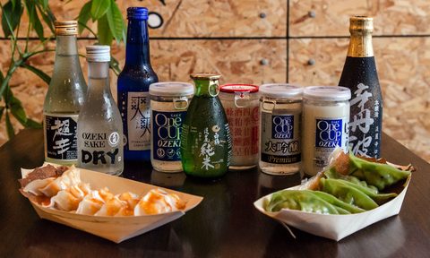 ozi dumplings sake pairing