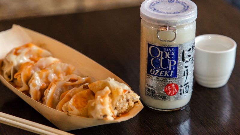 ozi dumplings sake pairing buffalo