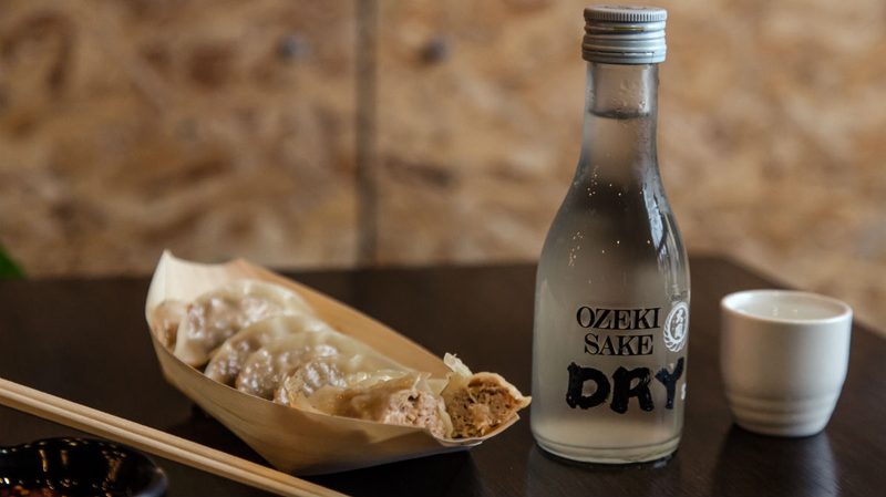 ozi dumplings sake pairing pork