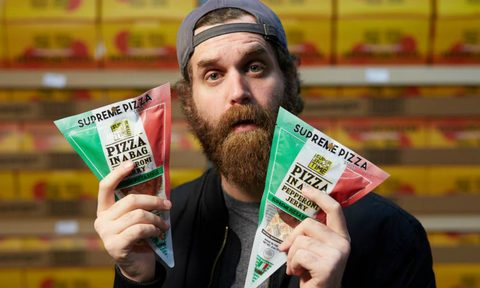 Pizza in a Bag Harley Morenstein Supreme