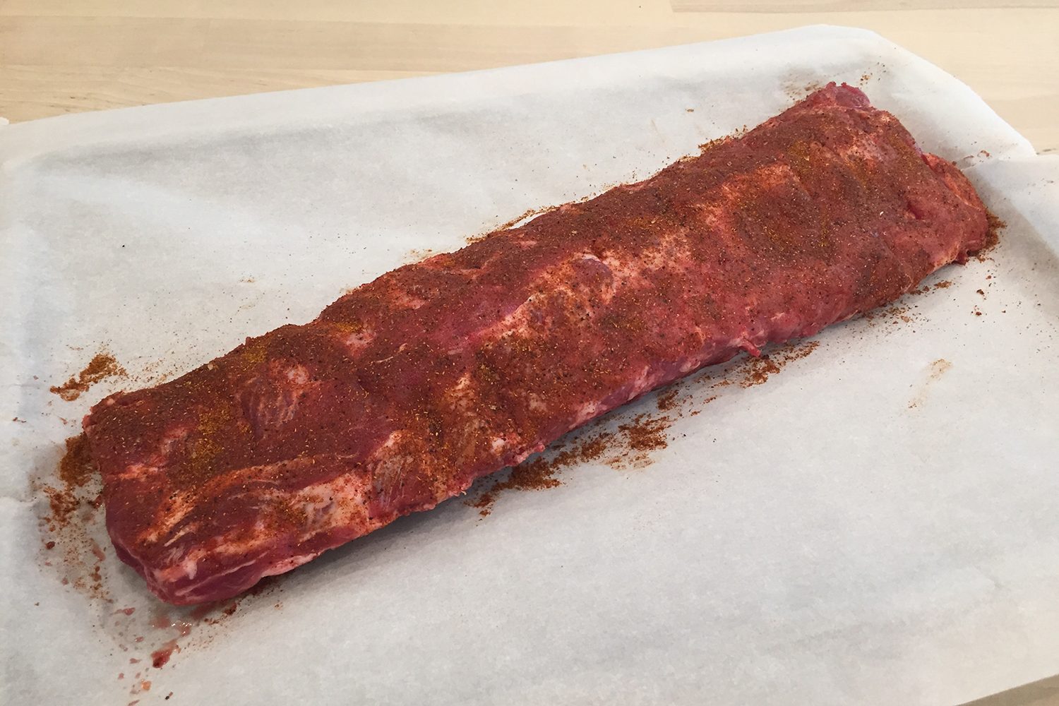 Seasoned pork ribs