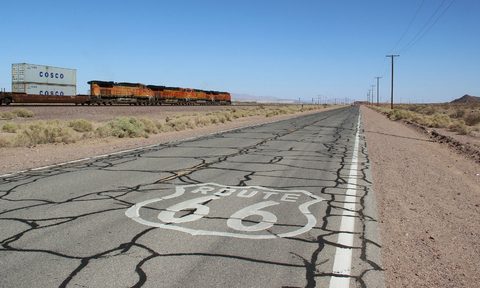 route 66 road train