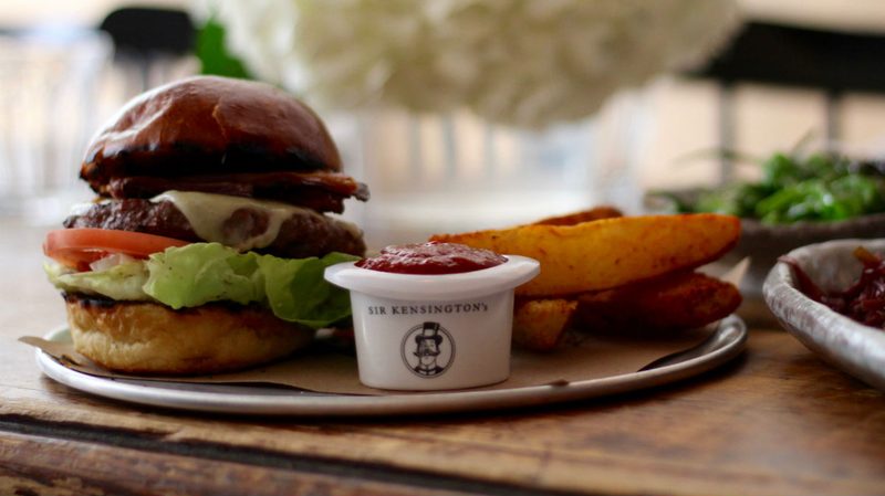 sir kensingtons ketchup burger