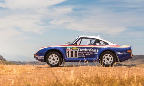 Porsche's Rally-Racing 959