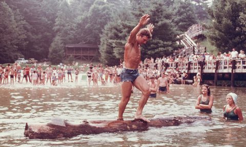 log rolling contest