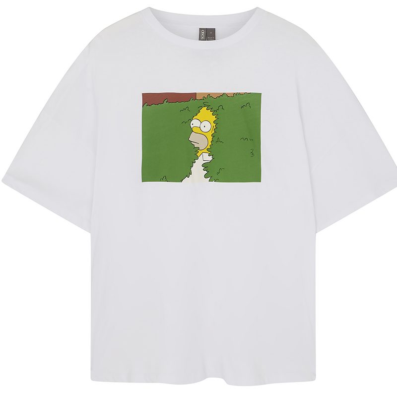 asos x the simpsons collection homerteewhite