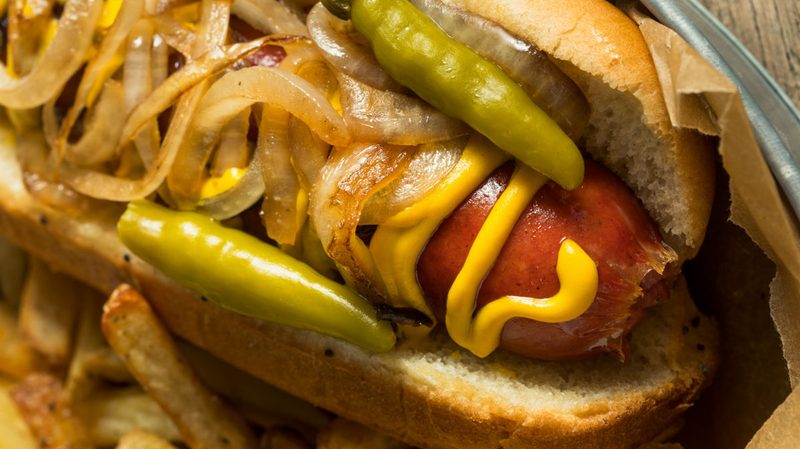 chicago style polish sausage