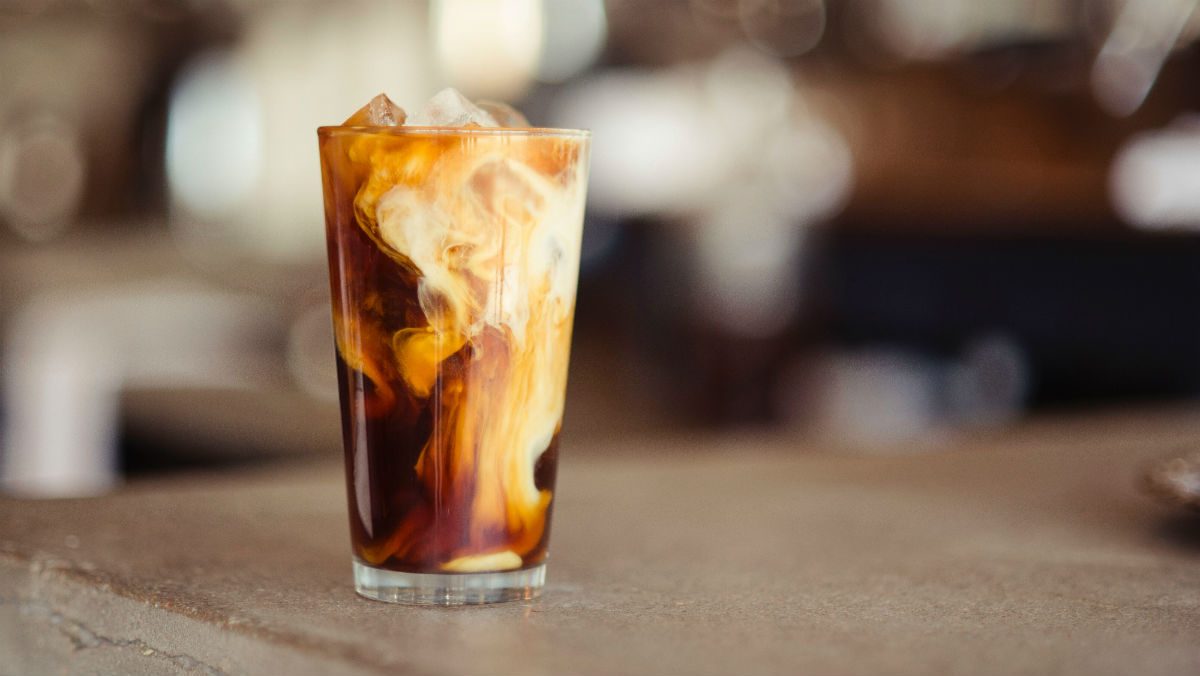 Cold brew ice coffee