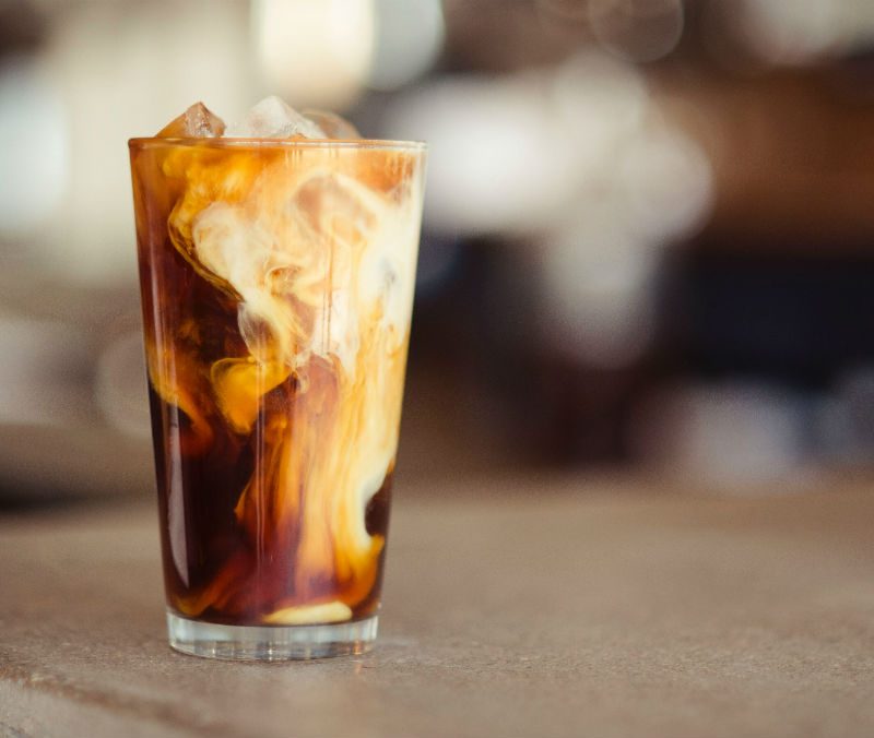 Cold brew ice coffee