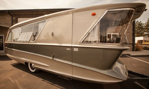holiday house geographic rv vintage travel trailer don draper 1