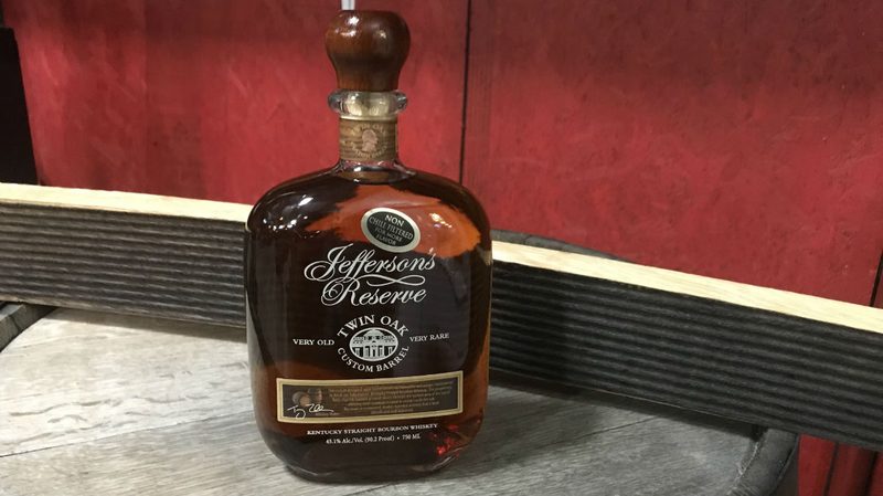 Jefferson's Bourbon Twin Oak Custom Barrel