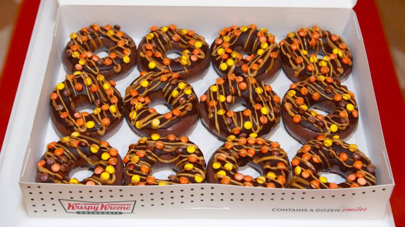 Krispy Kreme Reese’s Outrageous Doughnut