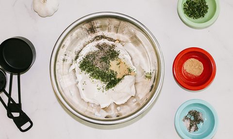 ranch dressing overhead