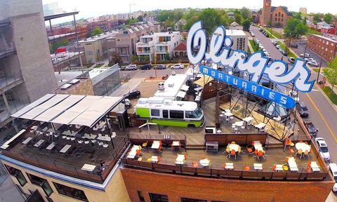 linger rooftop bar