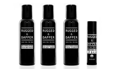 rugged and dapper travel set