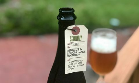 schlafly hibiscus and lemongrass blonde beer 1