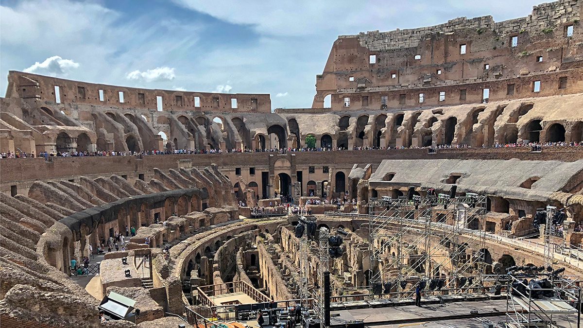 the coliseum