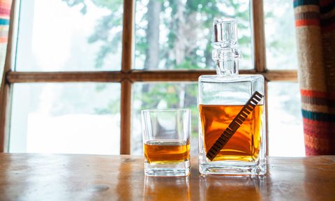 time and oak whiskey elements