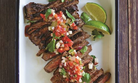Seared Skirt Steak with Cilantro and Lime