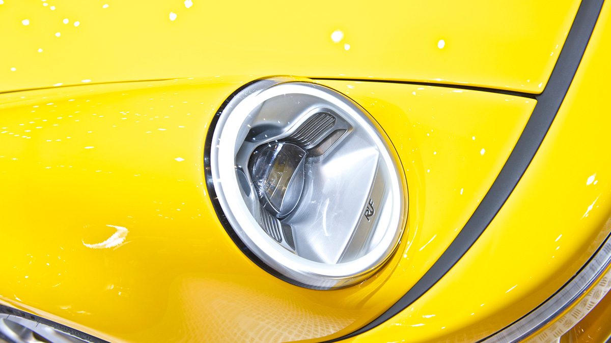 2017 RUF CTR Carbon 911 headlight
