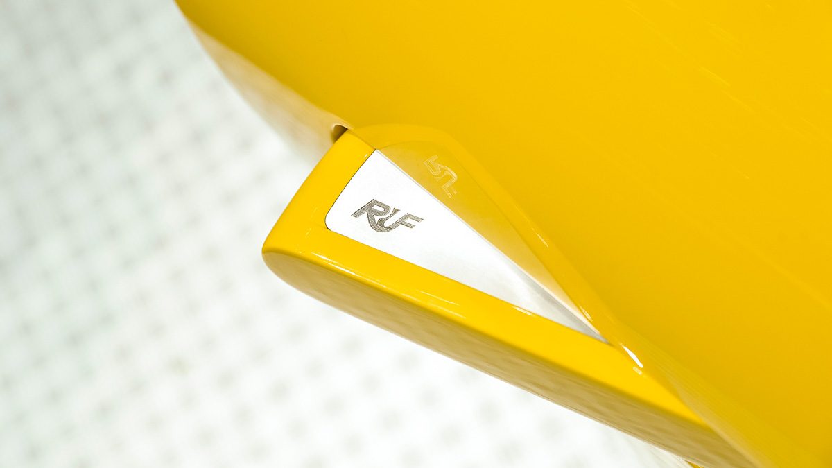 2017 RUF CTR Carbon 911 model logo