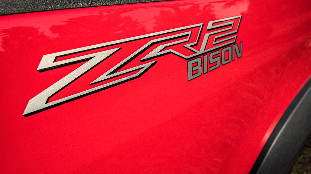 2019 Chevy Colorado ZR2 Bison model