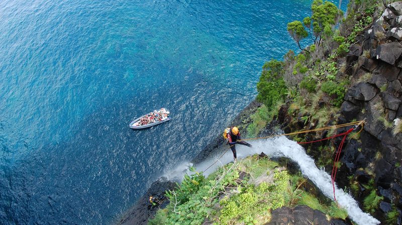 azores waterfall